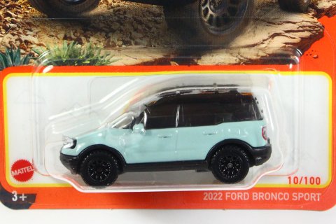 Matchbox 2023 #010 2022 Ford Bronco Sport ライトブルー [New for 2023] -  【F.C.TOYS】ホットウィールやナスカーなど、輸入3インチミニカー専門の通販ショップ