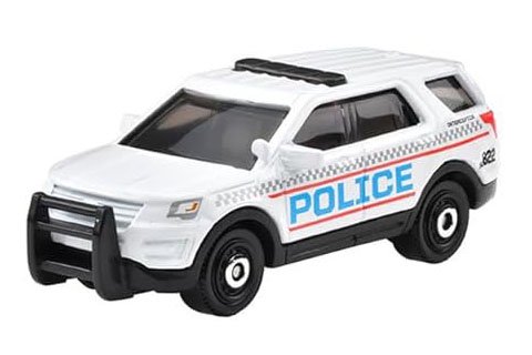 Matchbox 2023 #026 2016 Ford Interceptor Utility ホワイト POLICE -  【F.C.TOYS】ホットウィールやナスカーなど、輸入3インチミニカー専門の通販ショップ