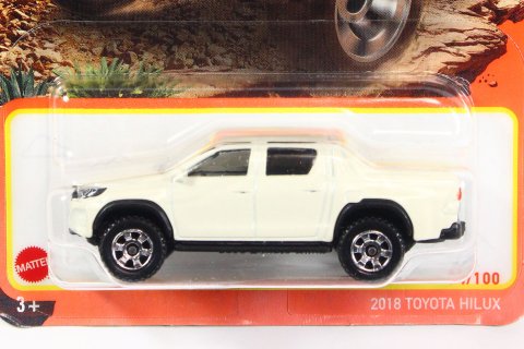 Matchbox 2023 #094 2018 Toyota Hilux ホワイト -  【F.C.TOYS】ホットウィールやナスカーなど、輸入3インチミニカー専門の通販ショップ