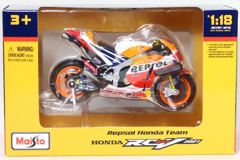 Maisto 1/18 Honda RC213V 2021 Repsol Honda #93 Marc Marquez