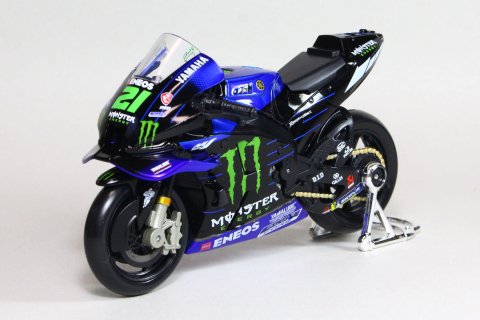 マイスト 1/18 モンスター エナジー ヤマハ YAMAHA YZR-M1#20 ファビオ クアルタラロ 2021年 MotoGP Mai