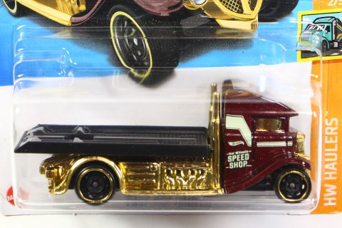 Hot Wheels 2023 #011r Fast-Bed Hauler パープル - 【F.C.TOYS