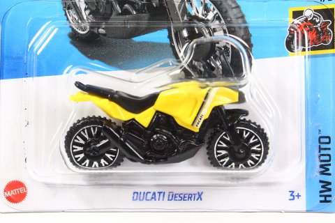 Hot Wheels 2023 #067r Ducati DesertXイエロー [New for 2023