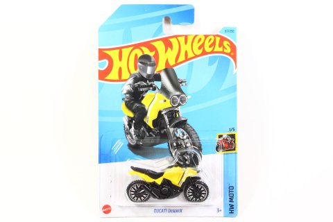 Hot Wheels 2023 #067r Ducati DesertXイエロー [New for 2023