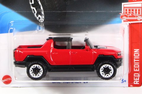 Hot Wheels Target Red Edition 2023 #11/12 GMC Hummer EV - 【F.C.TOYS】ホットウィール やナスカーなど、輸入3インチミニカー専門の通販ショップ