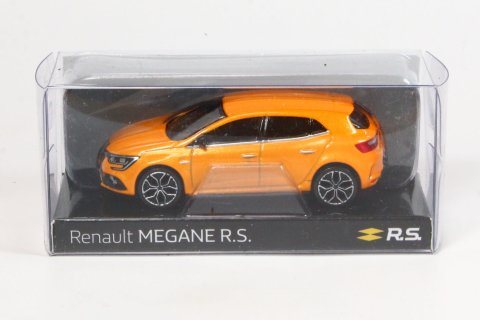 Dealer Model Norev 3 Renault Megane R.S. 2018 オレンジ ...