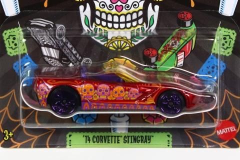 Hot Wheels Dia De Los Muertos 2023 #2/5 14 Corvette Stingray