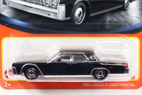 Matchbox 2024 #021 1964 Lincoln Continental ブラック [New for 2024] -  【F.C.TOYS】ホットウィールやナスカーなど、輸入3インチミニカー専門の通販ショップ