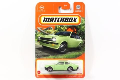Matchbox 2024 #040 1975 Opel Kadett C GT/E グリーン - 【F.C.