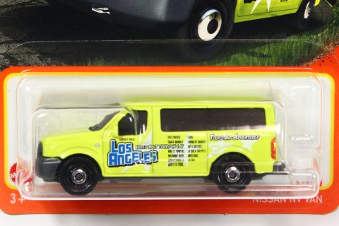 Matchbox 2024 #063 2014 Nissan NV Van イエロー -  【F.C.TOYS】ホットウィールやナスカーなど、輸入3インチミニカー専門の通販ショップ