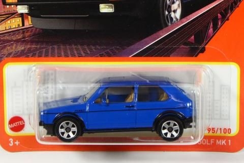 Matchbox 2024 #095 Volkswagen Golf Mk1 ブルー - 【F.C.TOYS