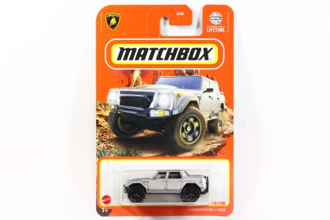 Matchbox 2024 #096 Lamborghini LM002 シルバー - 【F.C.TOYS】ホット