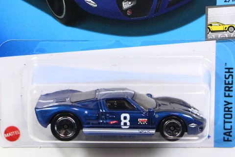 Hot Wheels 2024 #012r Ford GT40 ダークブルー - 【F.C.TOYS】ホットウィール やナスカーなど、輸入3インチミニカー専門の通販ショップ