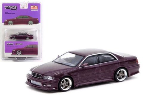 Tarmac Works Mijo限定 1/64 Vertex Toyota Chaser JZX100 パープル 