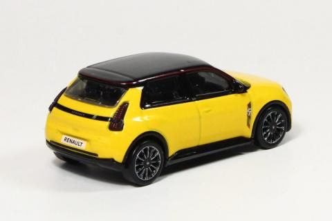 DM Norev 1/64 Renault 5 E-Tech 100% Electric ジョーヌポップ