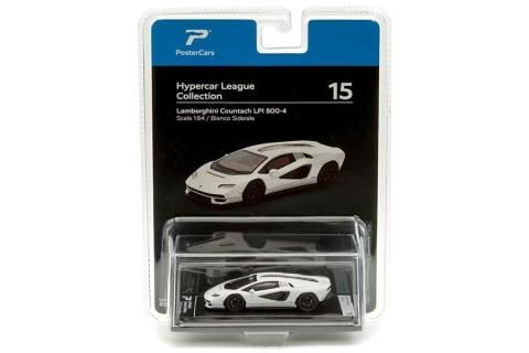 Poster Cars 1/64 Hypercar League #15 Lamborghini Countach LPI 800