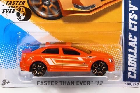 Hot Wheels 2012 #100 Cadillac CTS-V オレンジ - 【F.C.TOYS
