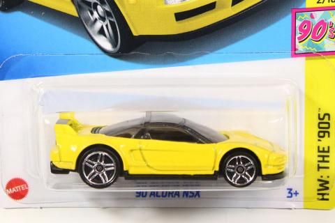 Hot Wheels 2024 #175 90 Acura NSX イエロー - 【F.C.TOYS】ホット