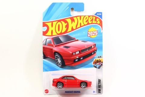 予約/再入荷】 Hot Wheels 2025 #058 Maserati Shamal レッド 予約/再入荷】 Hot Wheels 2025 #058 Maserati Shamal レッド