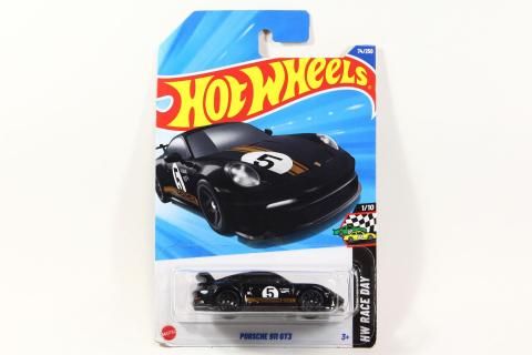 ホットウィール 限定 ポルシェ PORSCHE 911 2025 コンベンション Hot Wheels 2025 #074 Porsche 911 GT3 (992) ブラック - 【F.C.