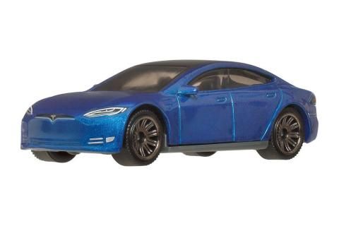 Matchbox 2025 #042 Tesla Model S ブルー - 【F.C.TOYS】ホット