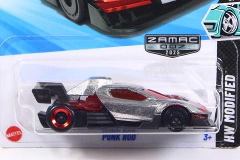 予約/再入荷】 Hot Wheels Walmart Zamac 2025 #007 Punk Rod