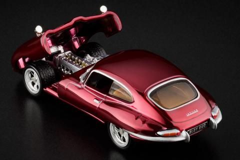 Hot Wheels RLC Exclusive - 1964 Jaguar E-Type スペクトラフレーム