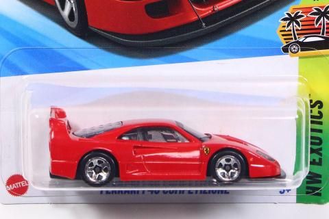 国内流通版 Hot Wheels 2025 #198 Ferrari F40 Competizione