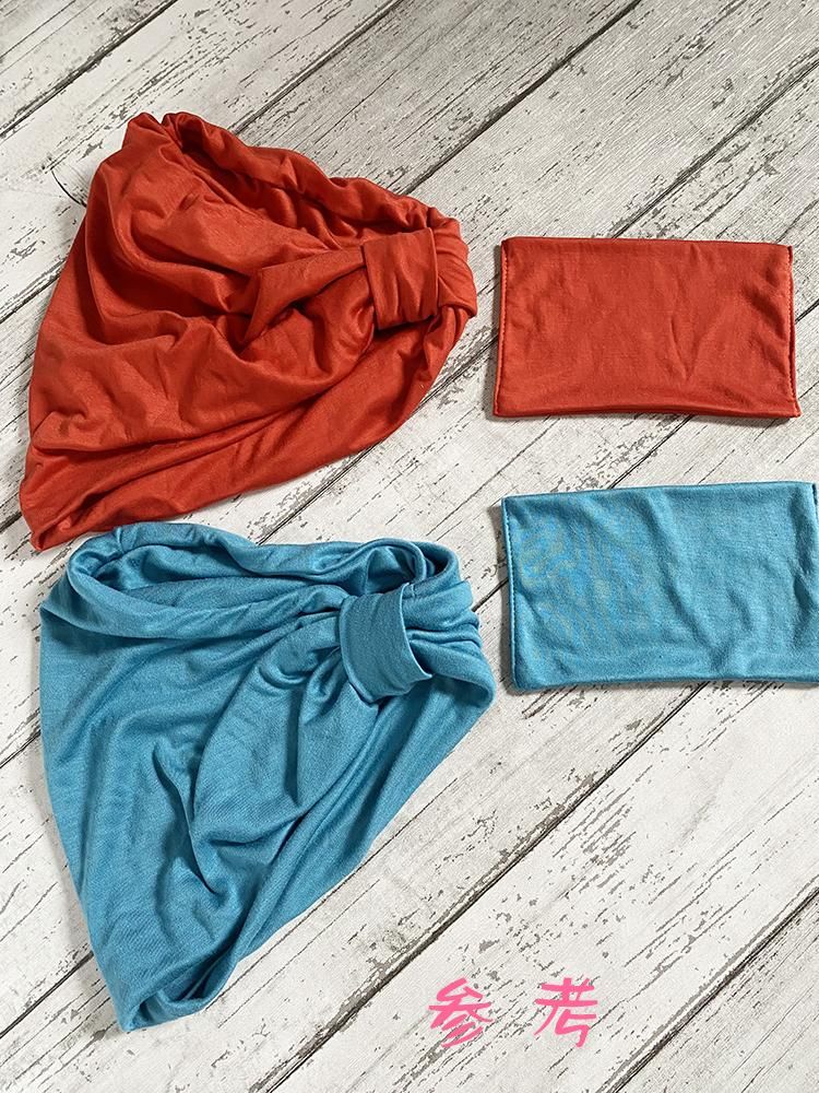 15％Off!】ショーもおでかけもOK！おうち楽々ターバン・花柄08