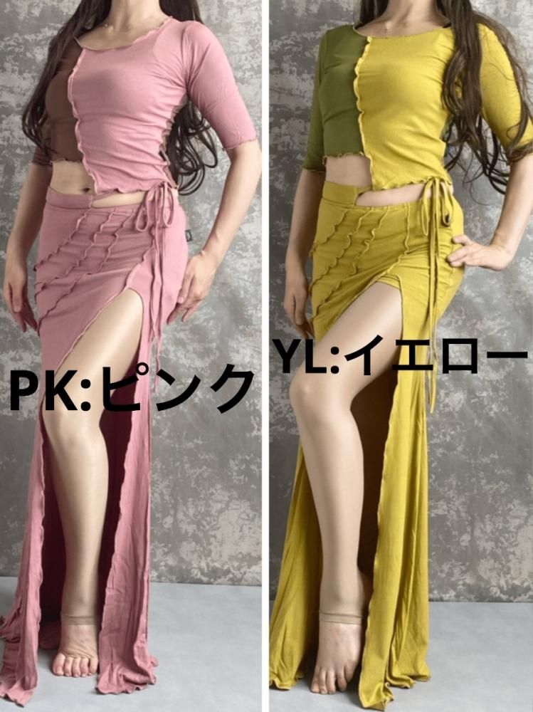 ベリーダンス用衣装】ベージュ ガラベーヤ ワンピース ドレス