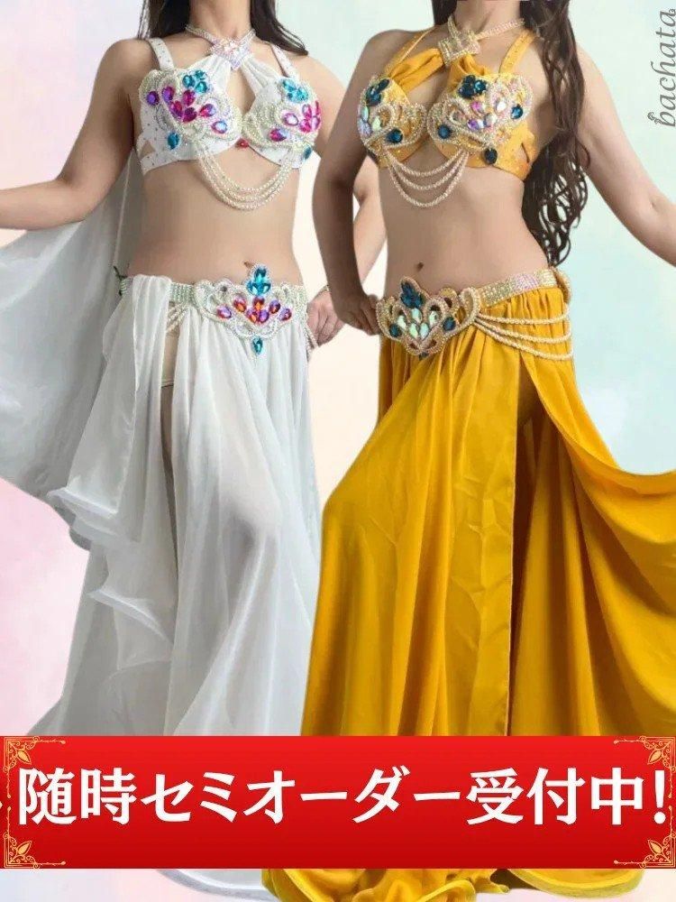 ポリーナ 一点もの！総シルク！プロ仕様のベリーダンス衣裳 - その他 ...