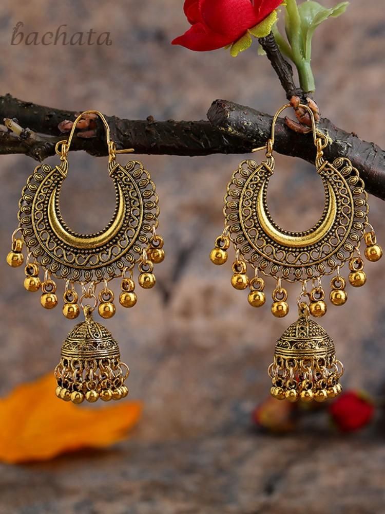 ベリーダンス トライバル/フュージョン ピアス (ゴールド/シルバー