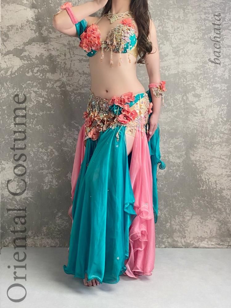 ❤️匿名配送❤️ベリーダンス 衣装　HOYDA 赤　レッド f806def48cee8d6af332379bc9f485