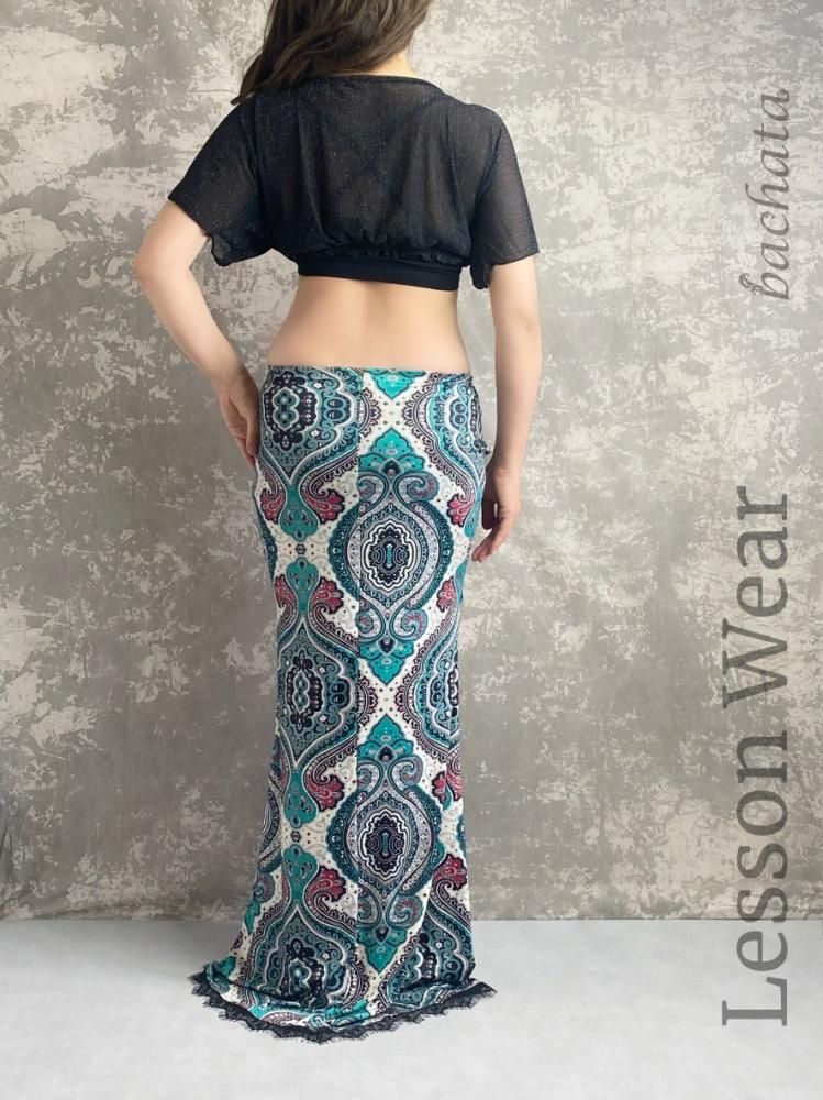 ベリーダンス ロングラップスカート ヒップスカーフ 全3色 ワン