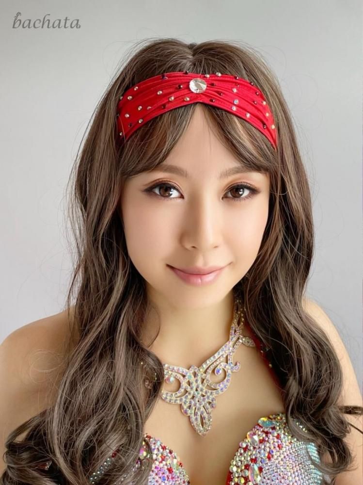 ベリーダンス衣装 Yasser レッド マーメイド CT0271 (ML