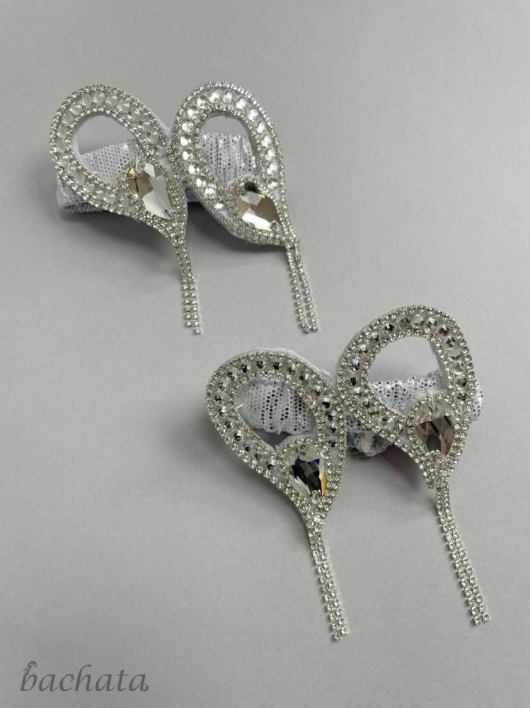 ベリーダンス衣装 Amr ブラベルト シルバーカラー(L-XL) CT0366