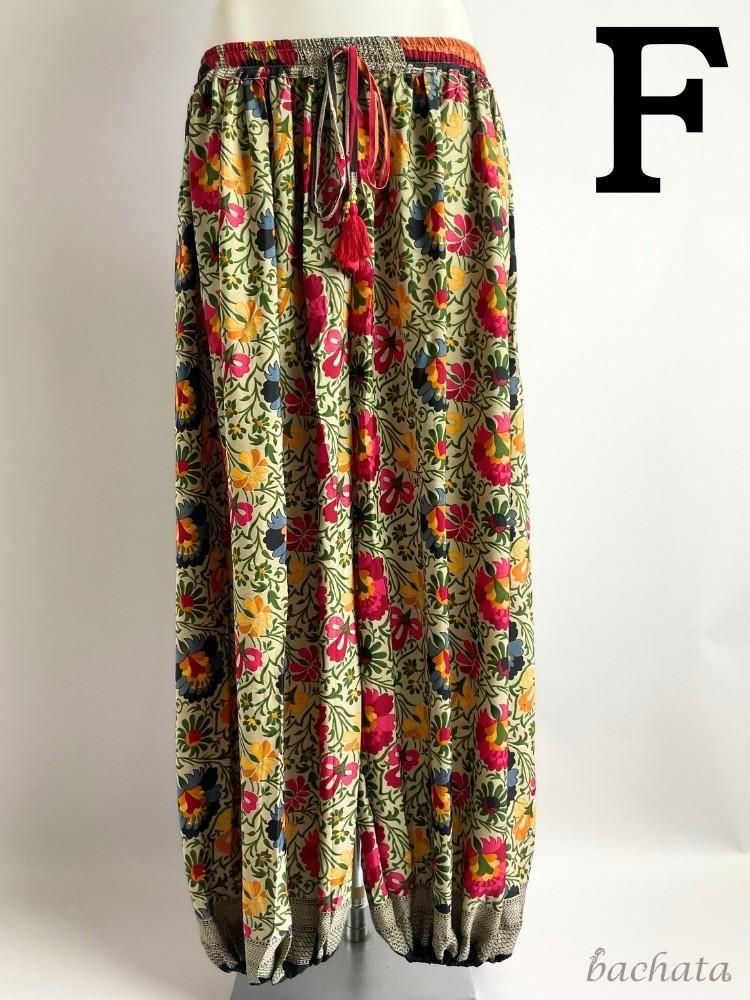 バーヌローサ フリフリハーレムパンツ赤 バーヌローサ フリフリハーレムパンツ赤 Silk HP Arabesque