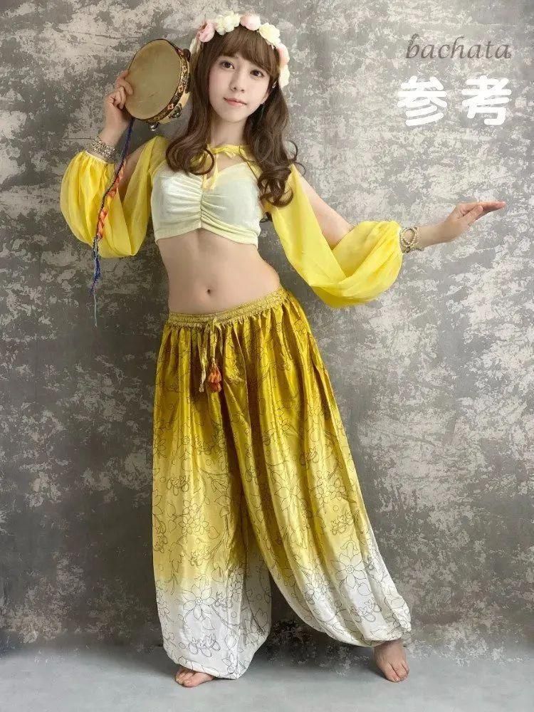 ベリーダンス ハーレムパンツ ヴィンテージサリー シルク混生地