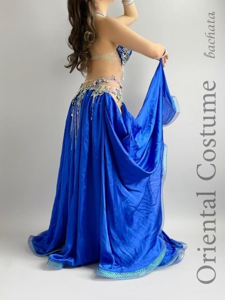 ◇サイズオーダー◇ベリーダンス衣装 ダークグリーン/レッド