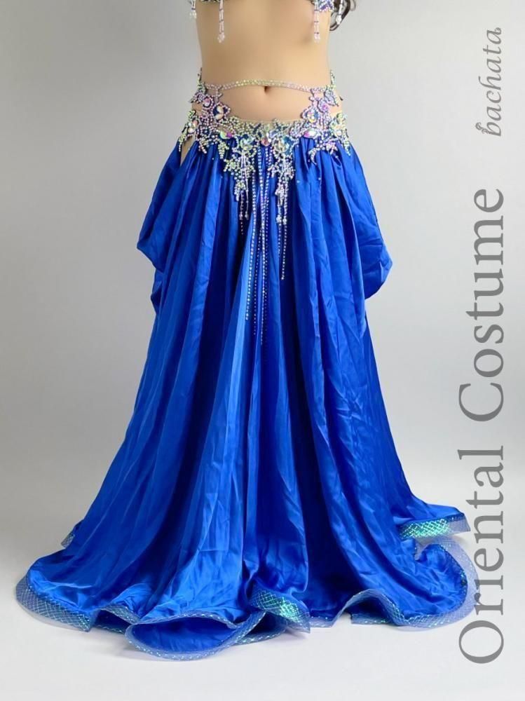 ◇サイズオーダー◇ベリーダンス衣装 ダークグリーン/レッド/ブルー