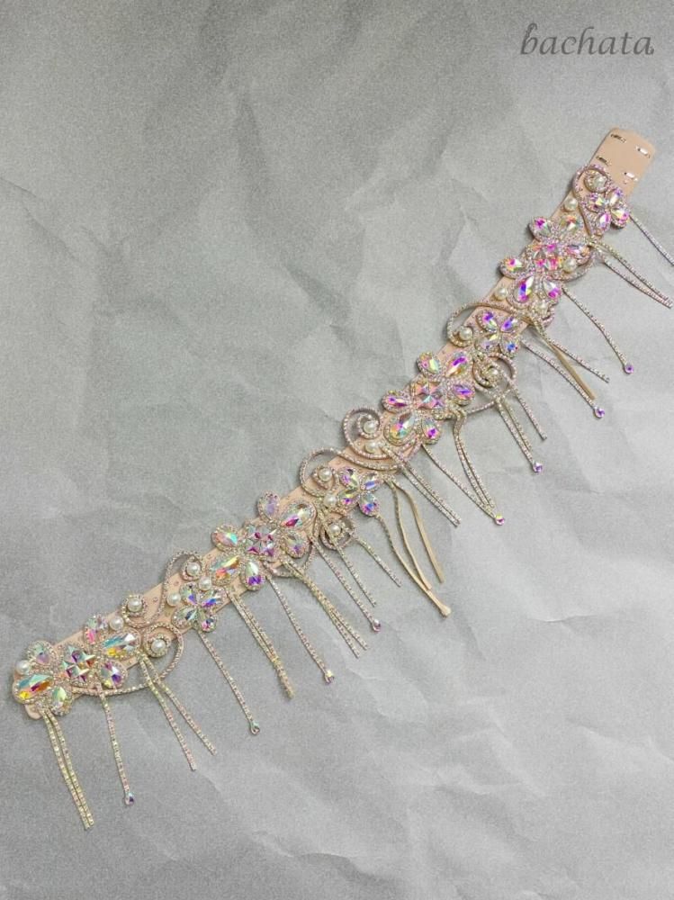 ベリーダンス衣装 フューシャピンク (XL) CT0434 オリエンタル