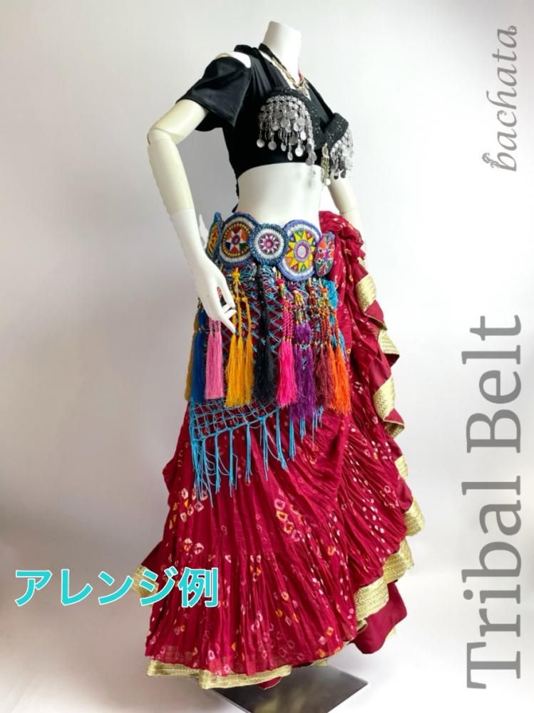 メダリオンベルト✴︎トライバルフュージョン✴︎フュージョンベリーダンス 数量限定】ベリーダンス トライバル メダリオンベルト 全2種 TB0026