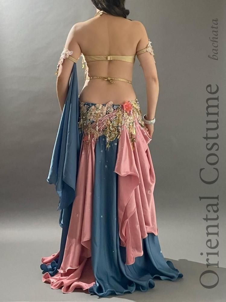 ベリーダンス　衣装　hoyda ベリーダンス衣装 Hoyda グリーンティー CT0236 (M-L)