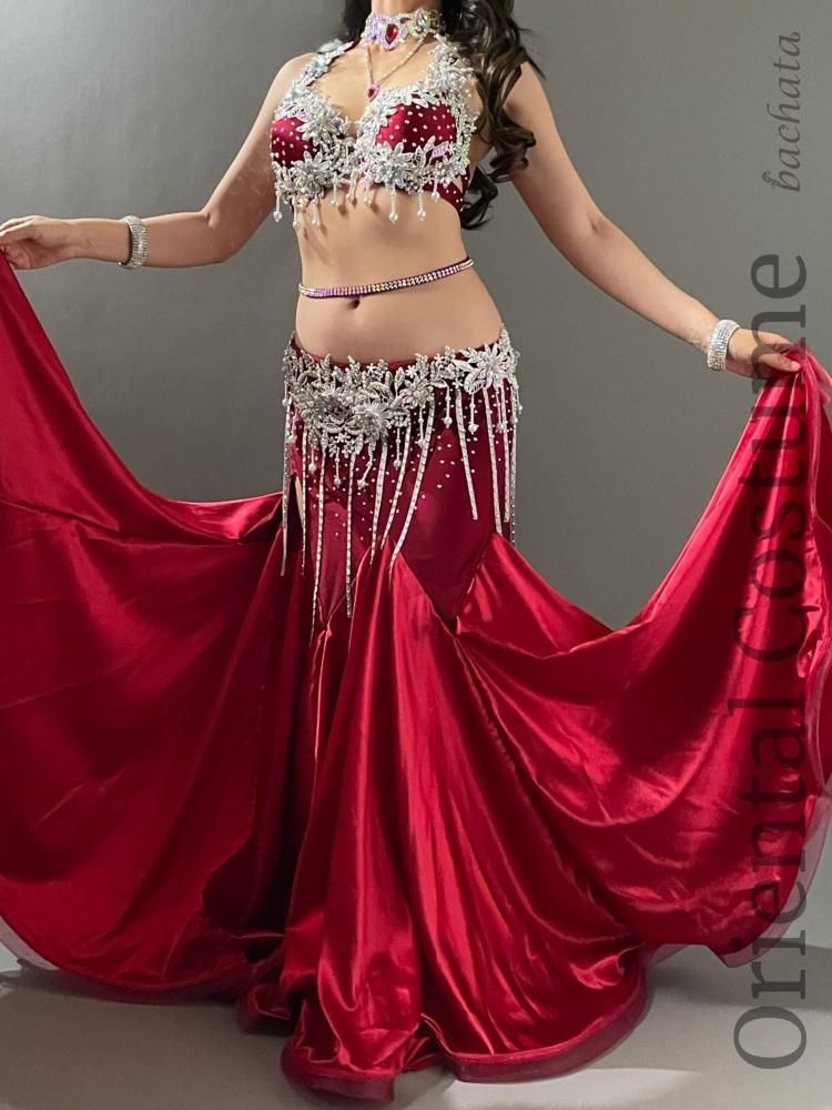 【新品】ベリーダンス衣装　赤　XLサイズ ベリーダンス 衣装 赤 XL ベリーダンス 衣装 赤 XL 楽天市場