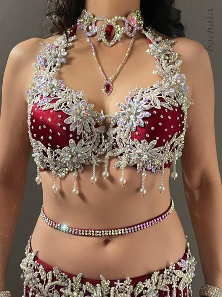 ベリーダンス衣装 ベリーダンス衣装 3カラー QCZW YC095 202312 | Belly Treasure®︎