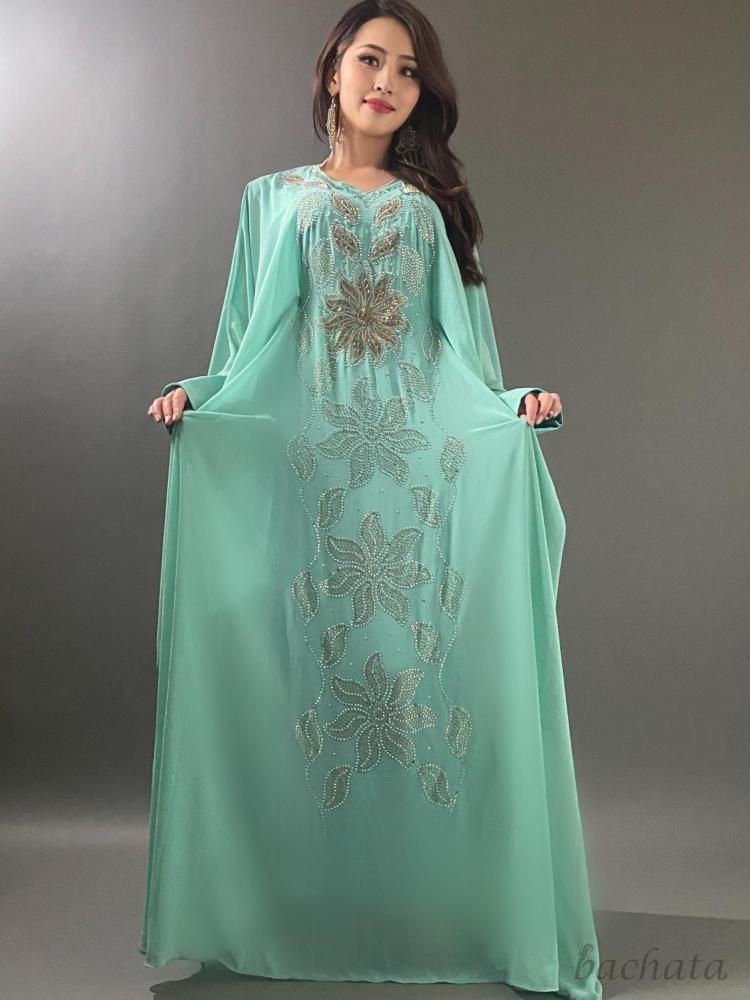 エジプト製 ハリージドレス/ガラベーヤ 全3色(フリーサイズ