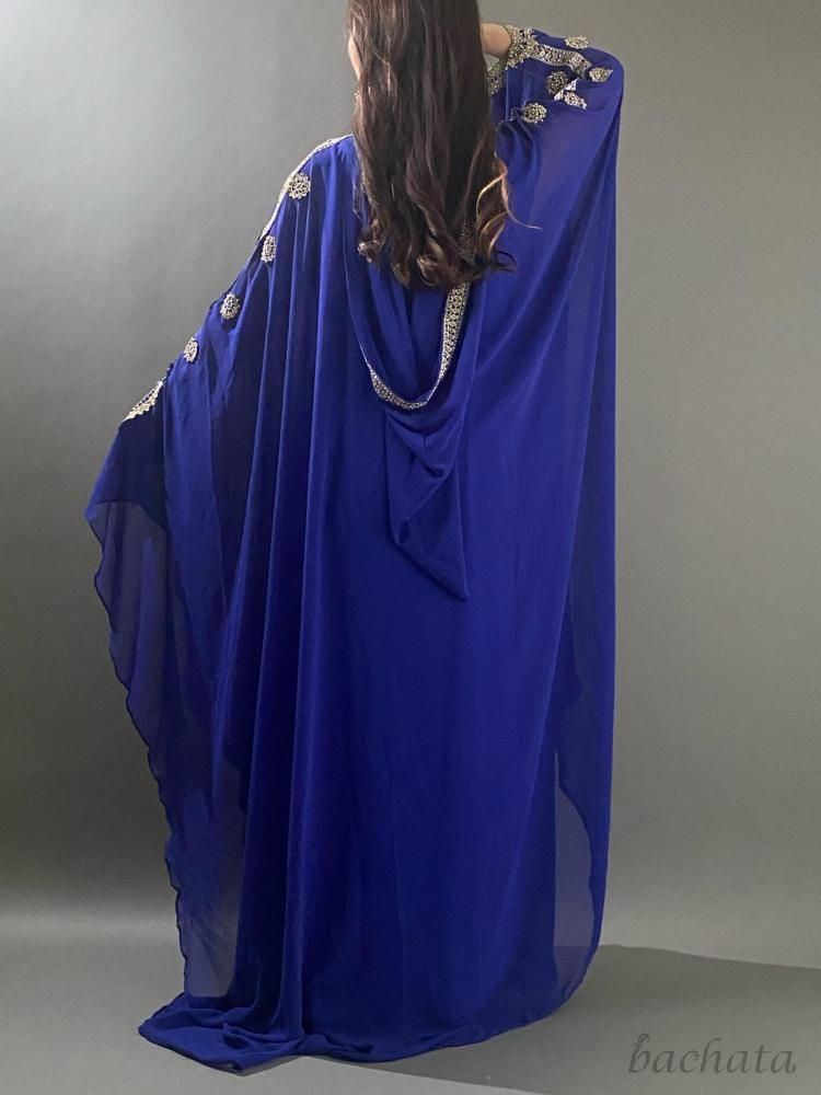 エジプト製 ハリージドレス/ガラベーヤ フード付き 全3色(フリーサイズ