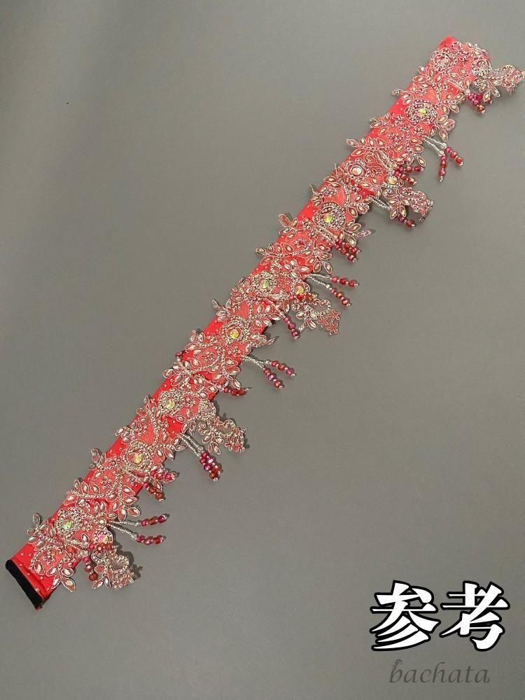 ベリーダンス衣装 Yasser ブラベルト 全8色 CT0310 (L) 【各1点限り】