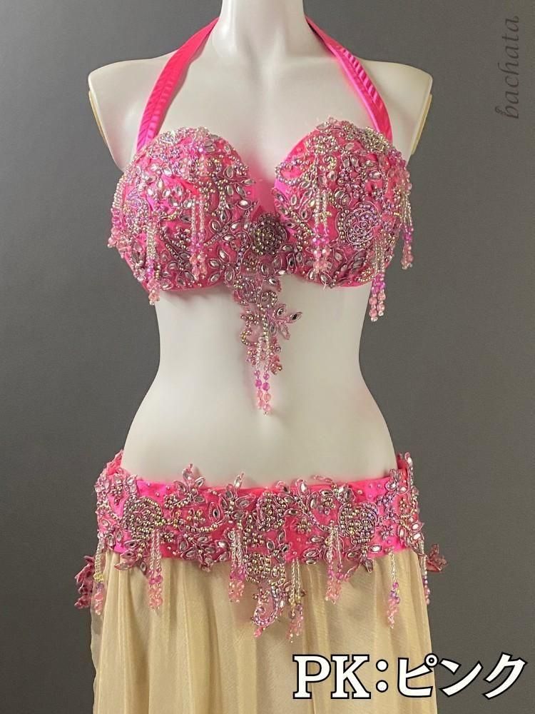 ベリーダンス衣装 Yasser ブラベルト 全8色 CT0310 (L) 【各1点限り】