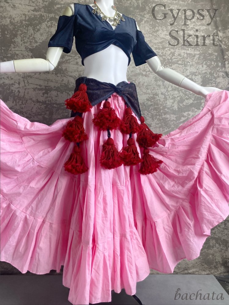 ジプシースカート - bachata ベリーダンス衣装専門店 レッスン着通販